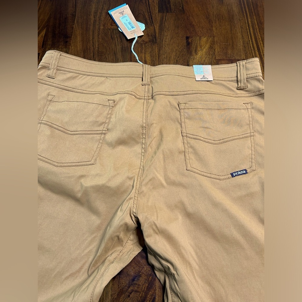 prAna Mens Pants Brion Size 40x30 NWT Outdoor Durable Stretch